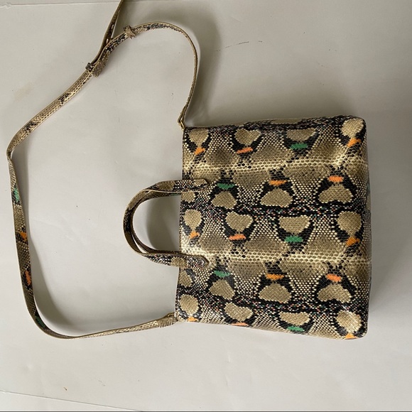 Madewell Transport Crossbody Snake Zip Top New - Picture 5 of 12